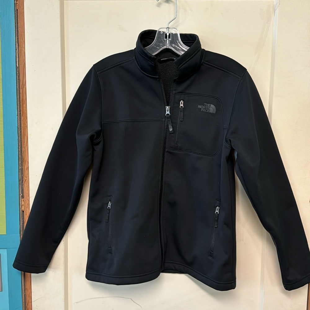North Face Soft Shell Windproof Jacket Black